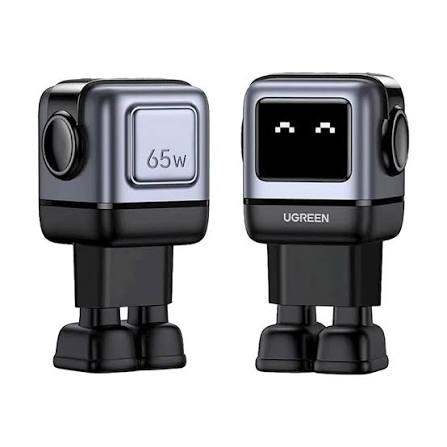 UGREEN Nexode RG CD361 65W GaN 3-Port Fast Charger Adapter (LED Display)